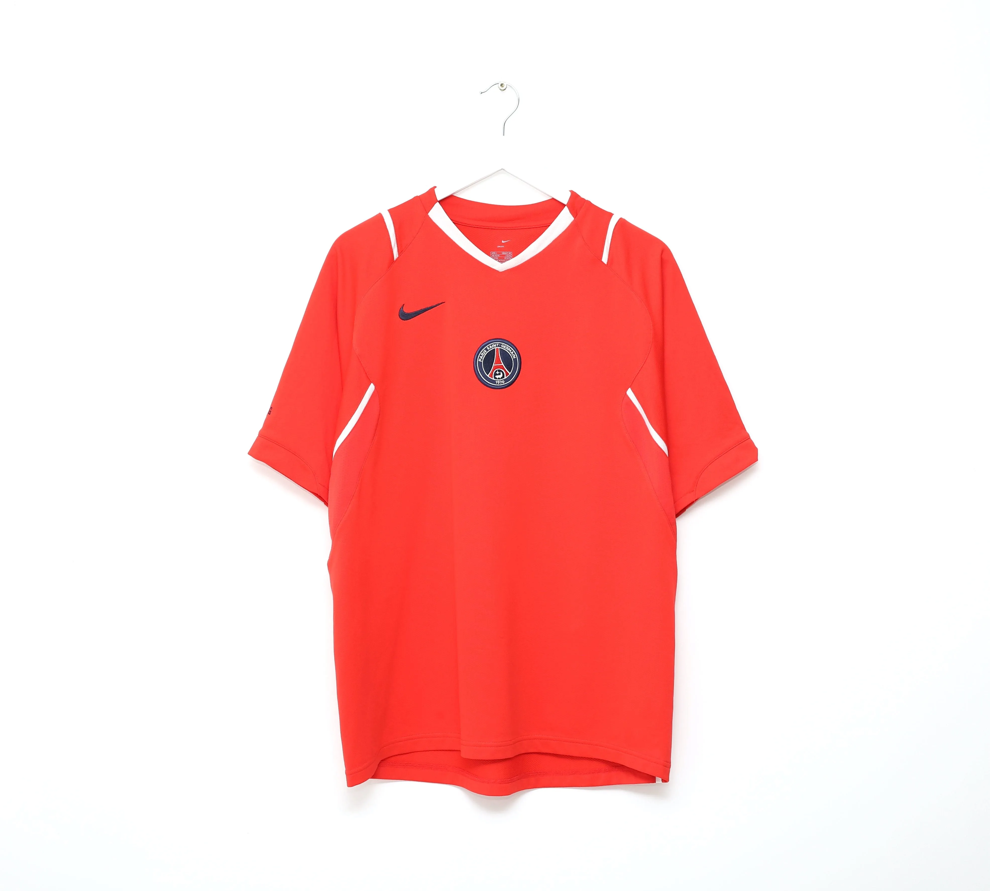 2006/07 PSG Vintage Nike Football Training Shirt (L) Paris Saint Germain