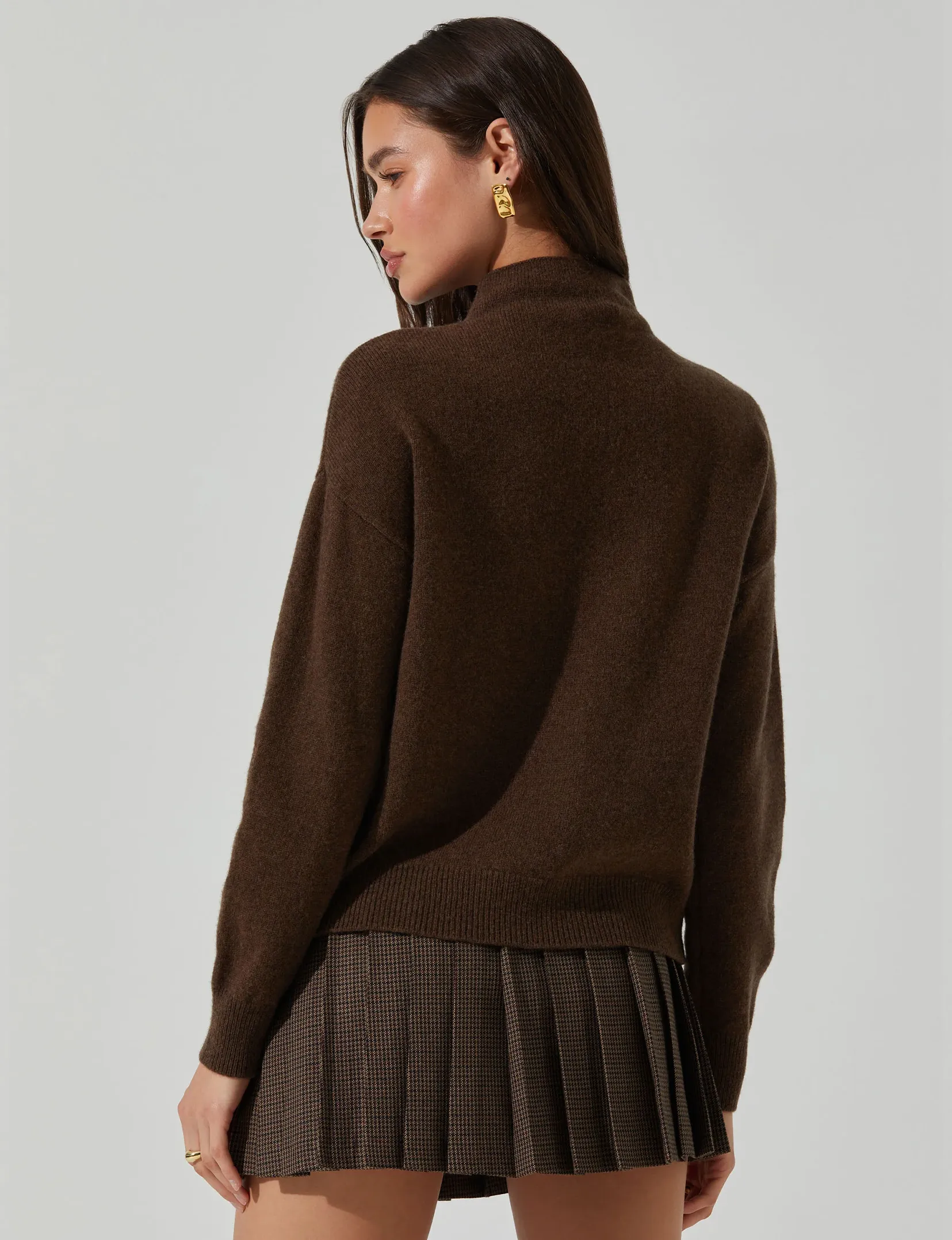 Adley Sweater, Chestnut