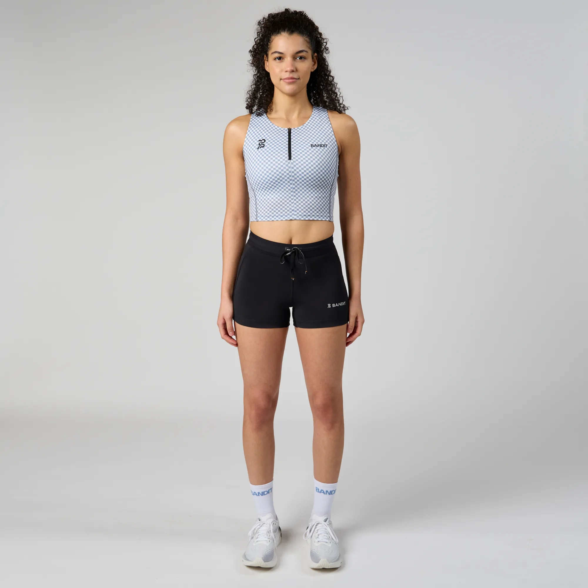 Ares Flex™ Zip Front Race Crop - Current Check