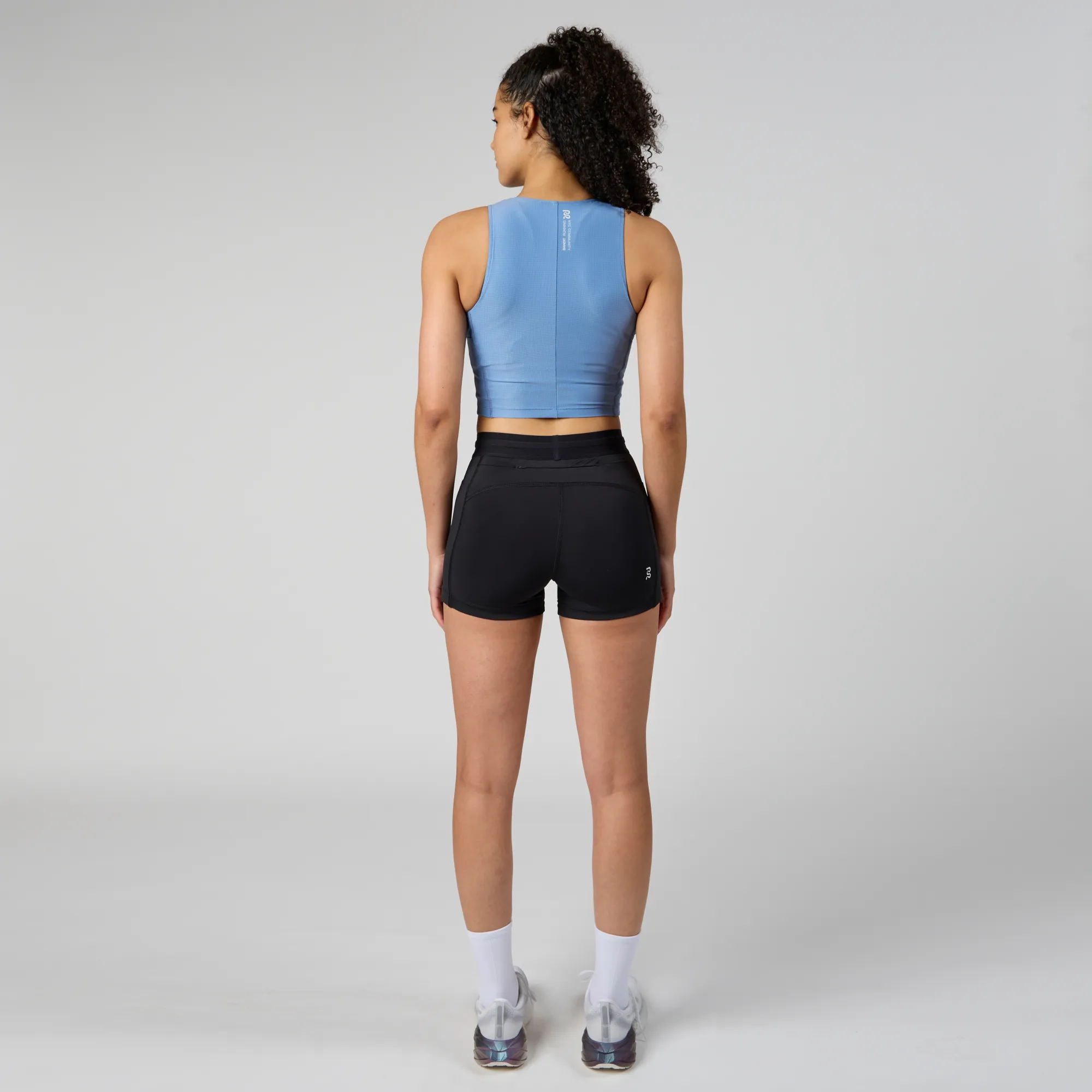 Ares Flex™ Zip Front Race Crop - Skyline