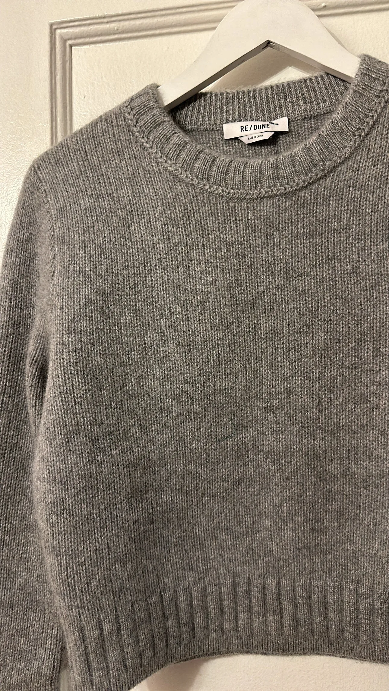 'Baby Crew' Cashmere Sweater