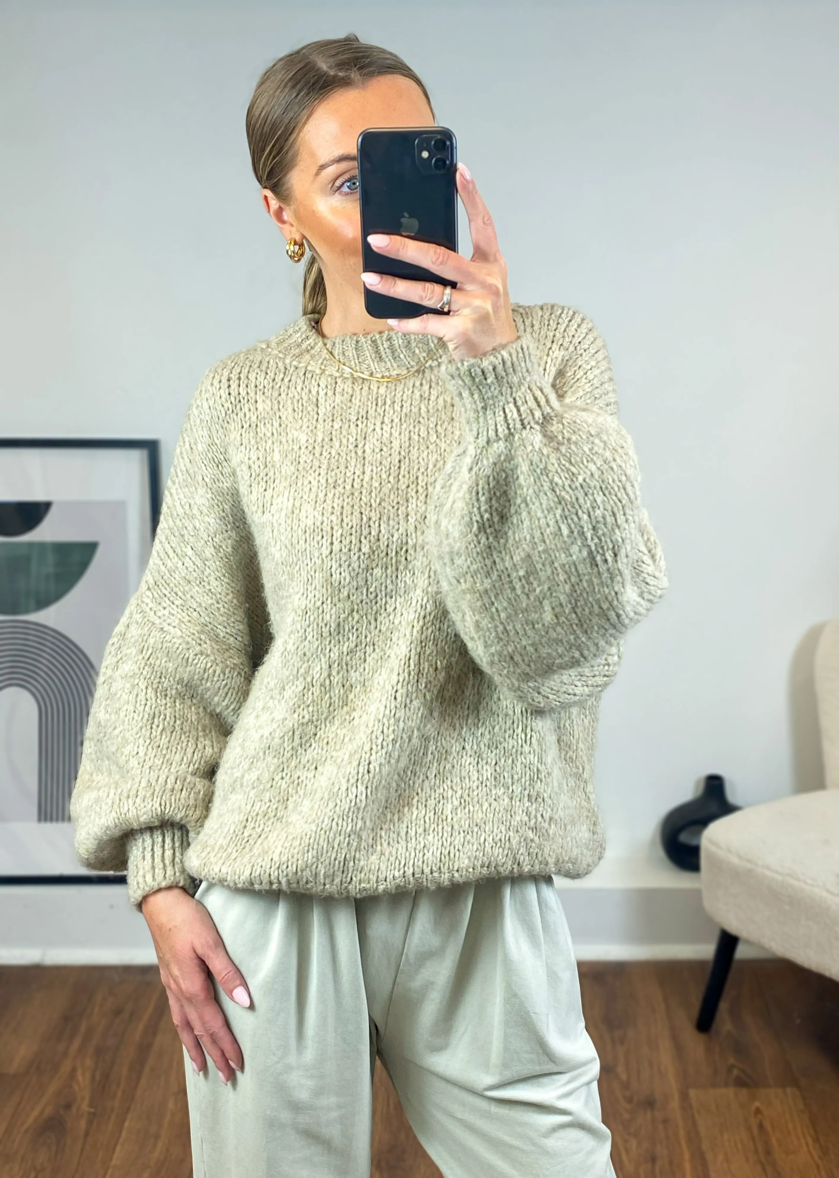 Balloon Knit Jumper