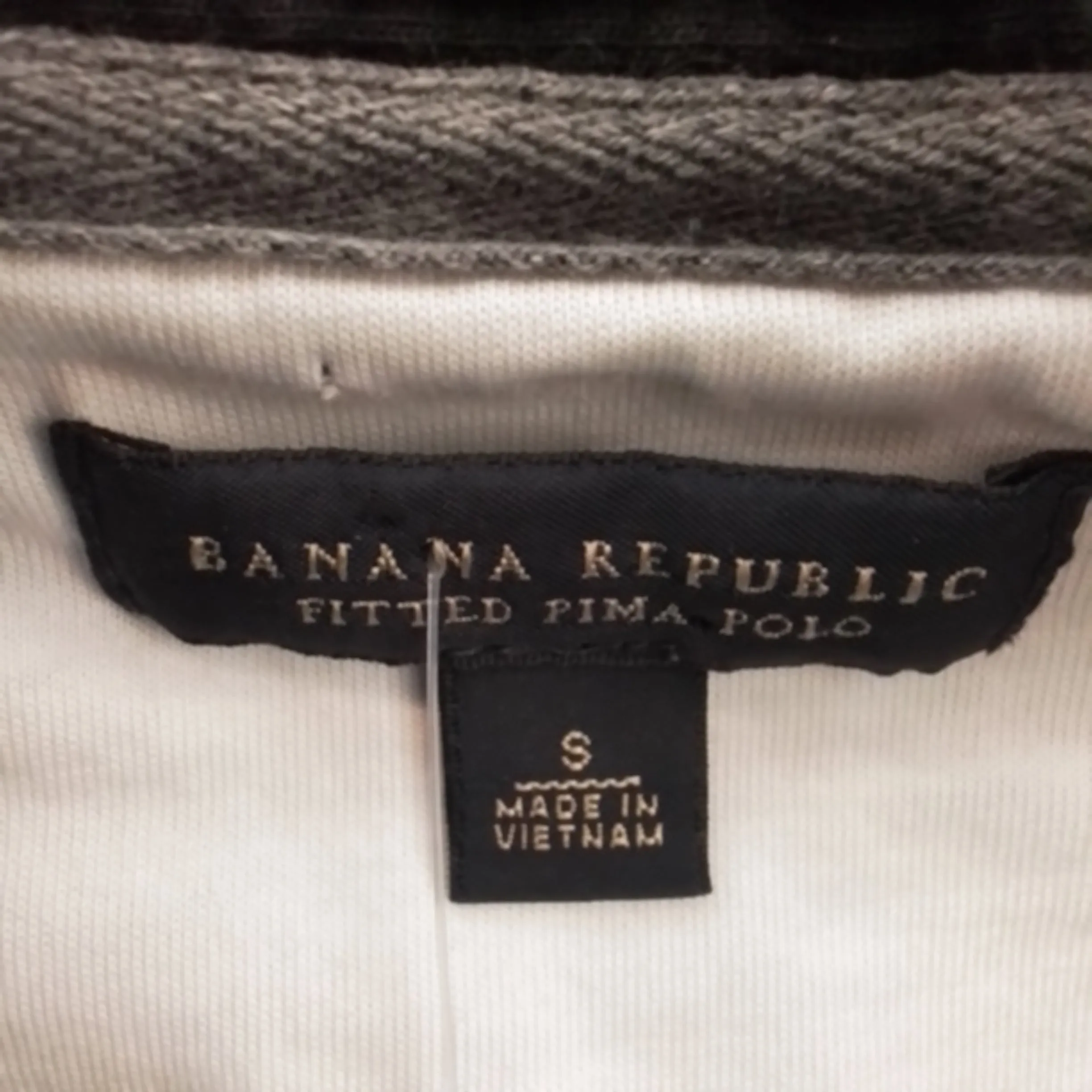 Banana Republic Fitted Pima Polo Men's