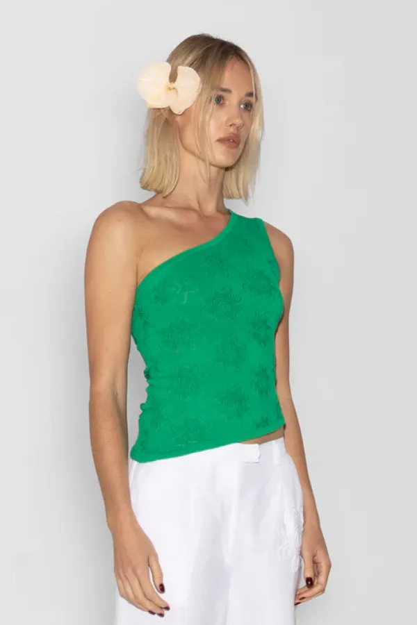 Bettina One Shoulder Top Amazon