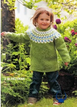 Blaklukka Green - knitting kit