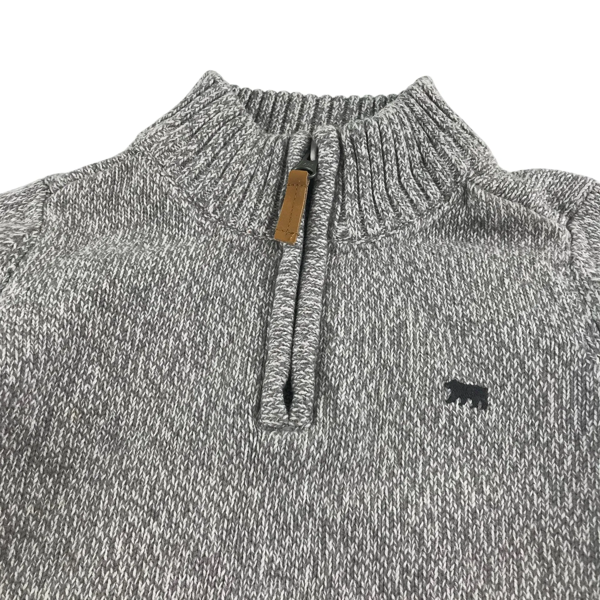 Carter's Kid jumper 5-6 years grey knitted pullover cotton