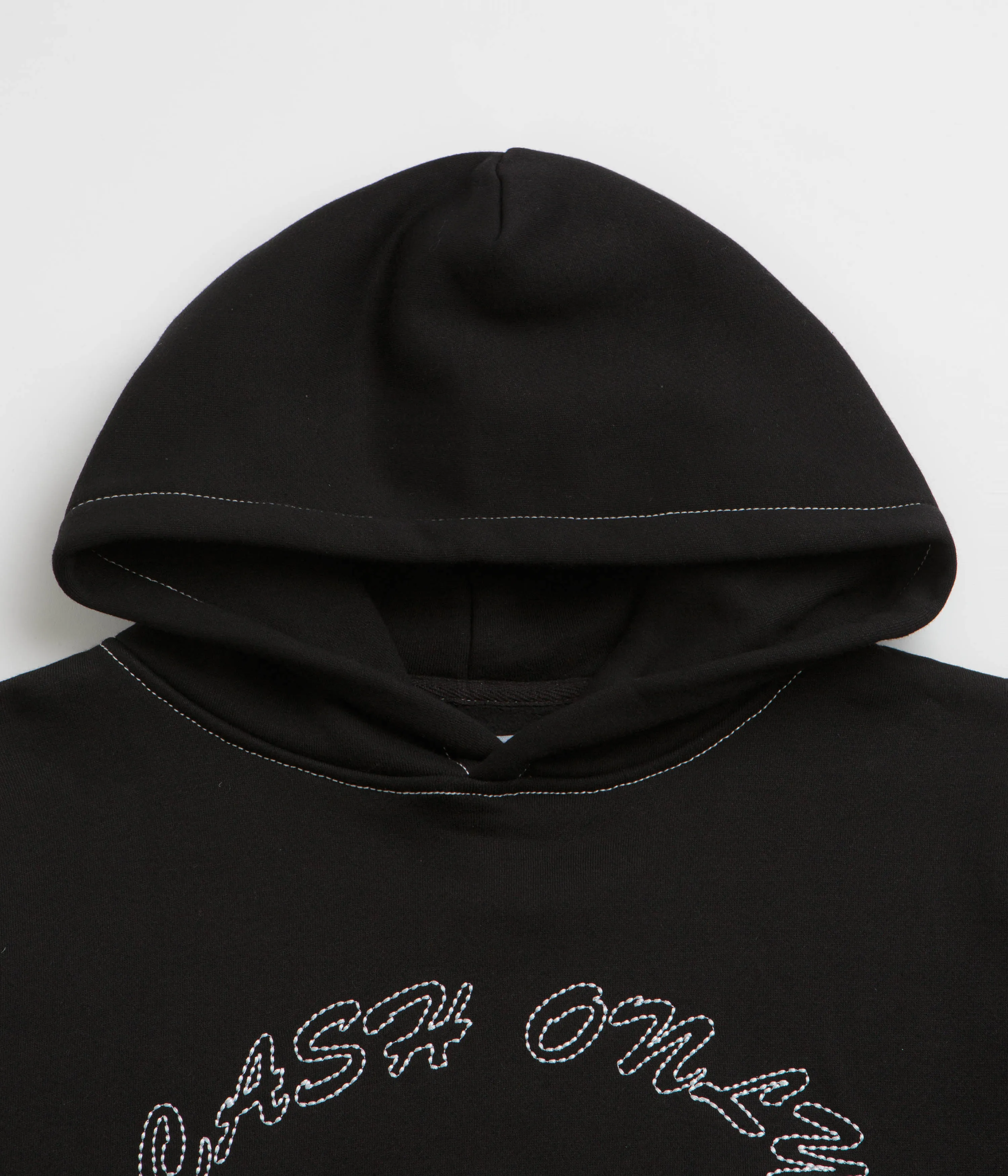 Cash Only Stitch Logo Hoodie - Black