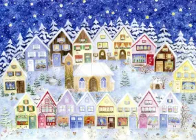 Christmas in the Elves' Village Advent Calendar