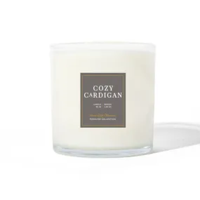 Cozy Cardigan Natural Candle 55oz Rosaline Collection