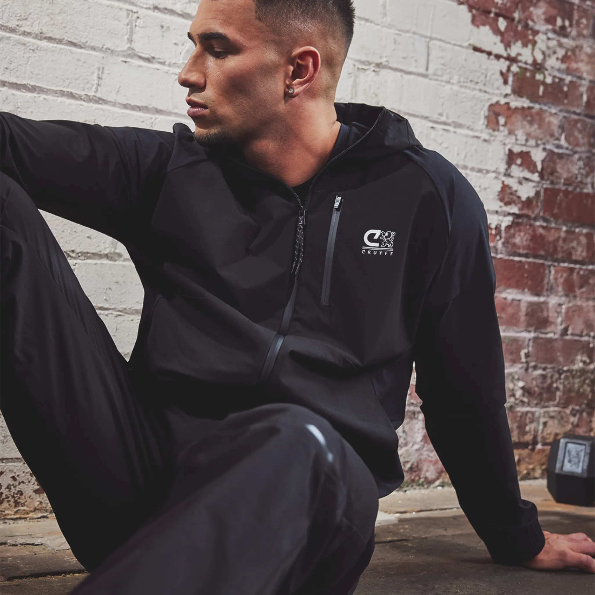 Cruyff Elite Tracksuit - Black