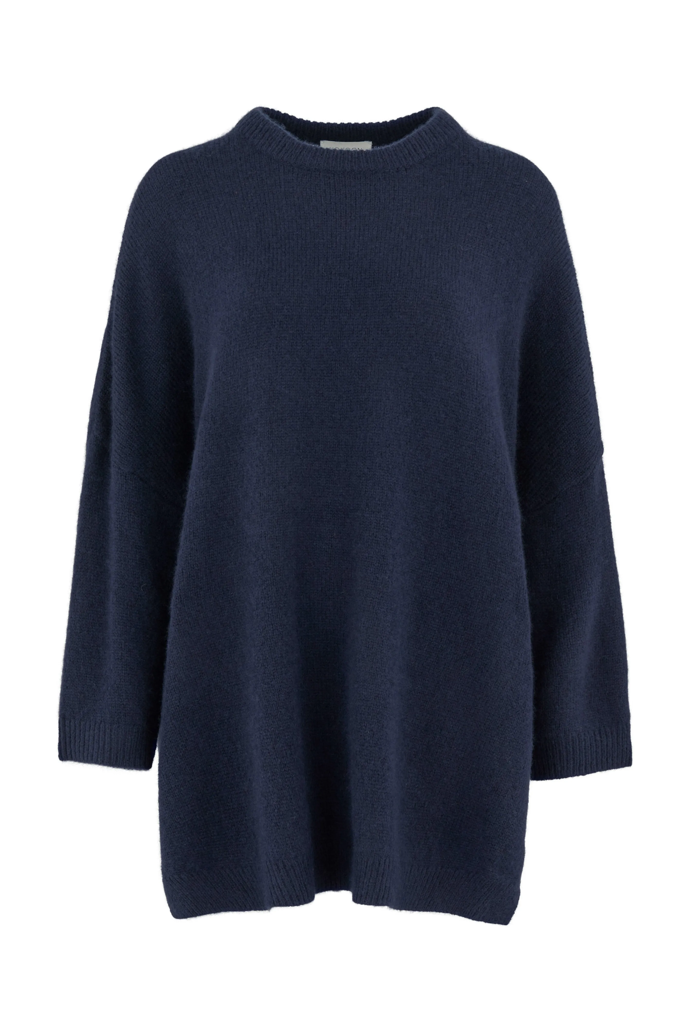 DEAN KNIT - NAVY - SILK/CASHMERE