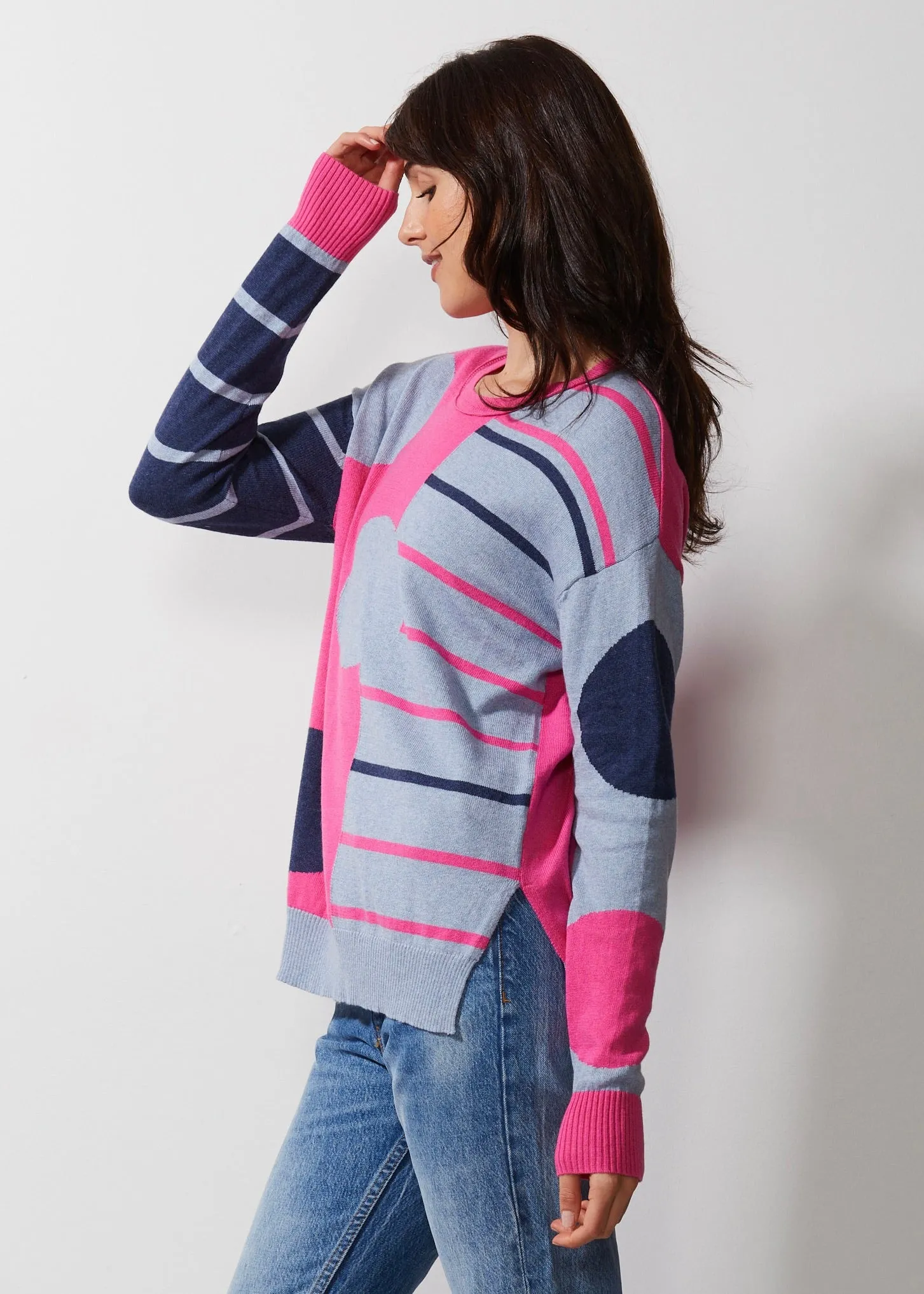 Dots and Stripes Sweater