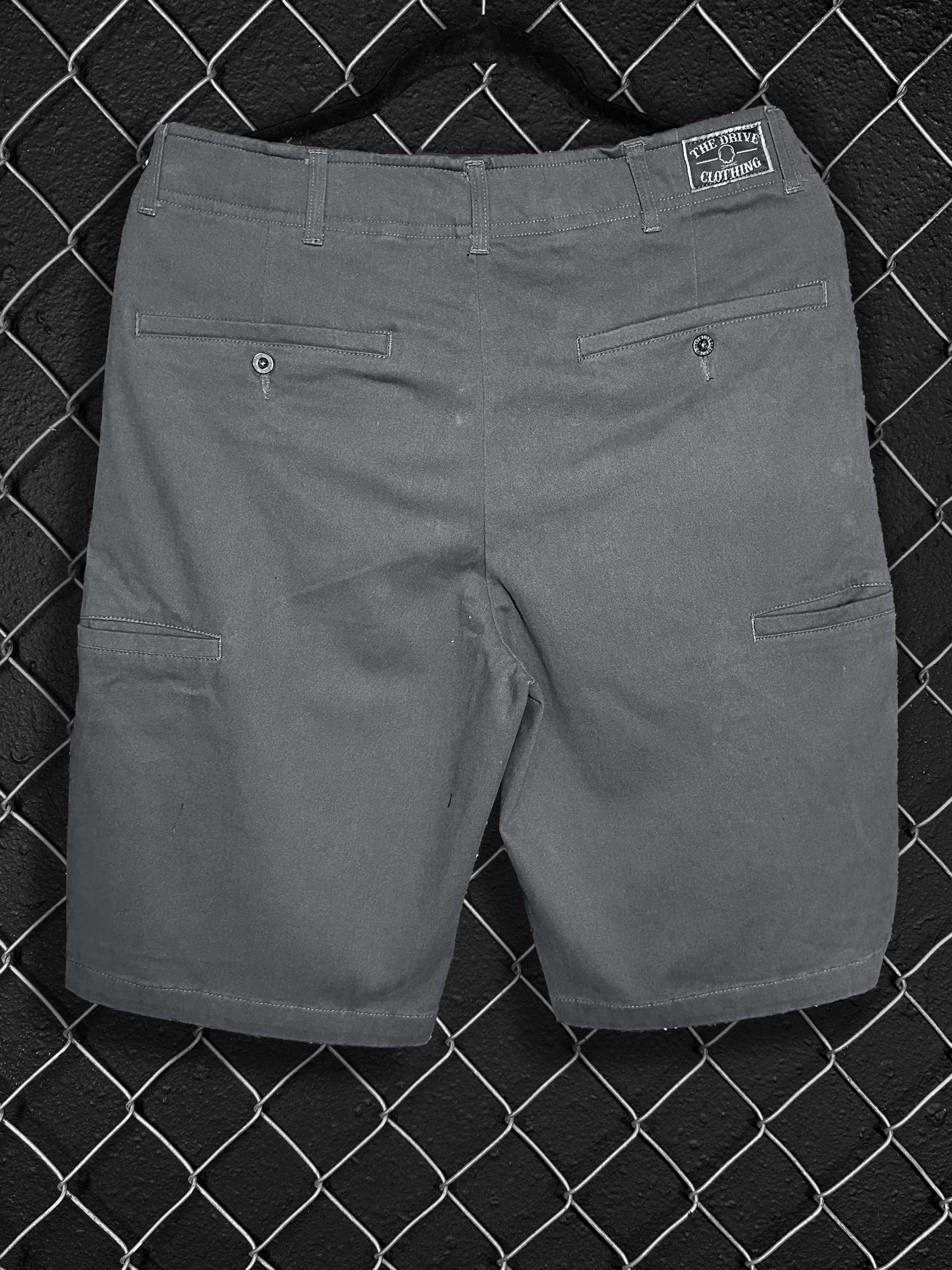 DRIVEN FLEX SMOKE GREY SHORTS