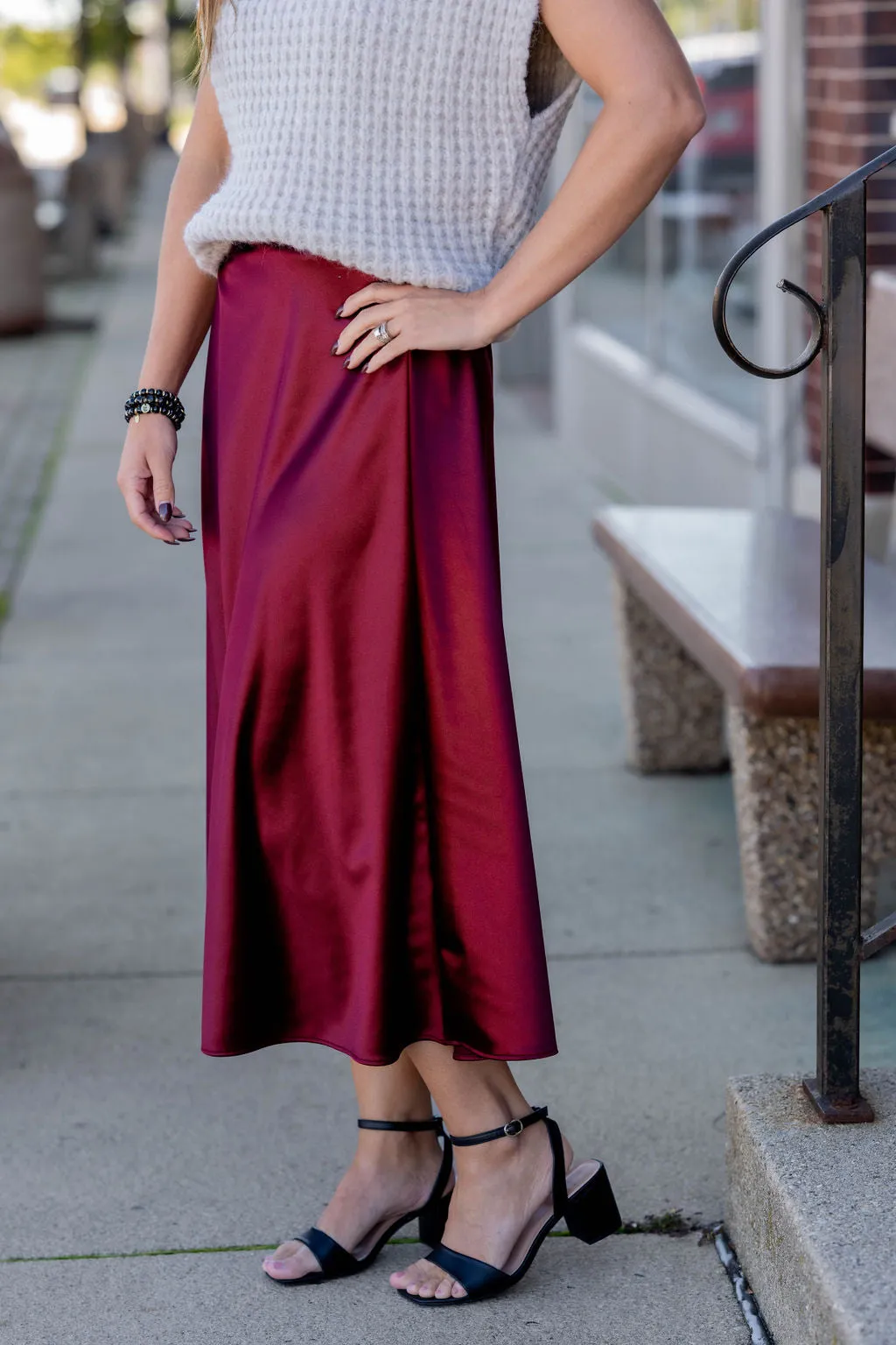 Elegant Midi Skirt