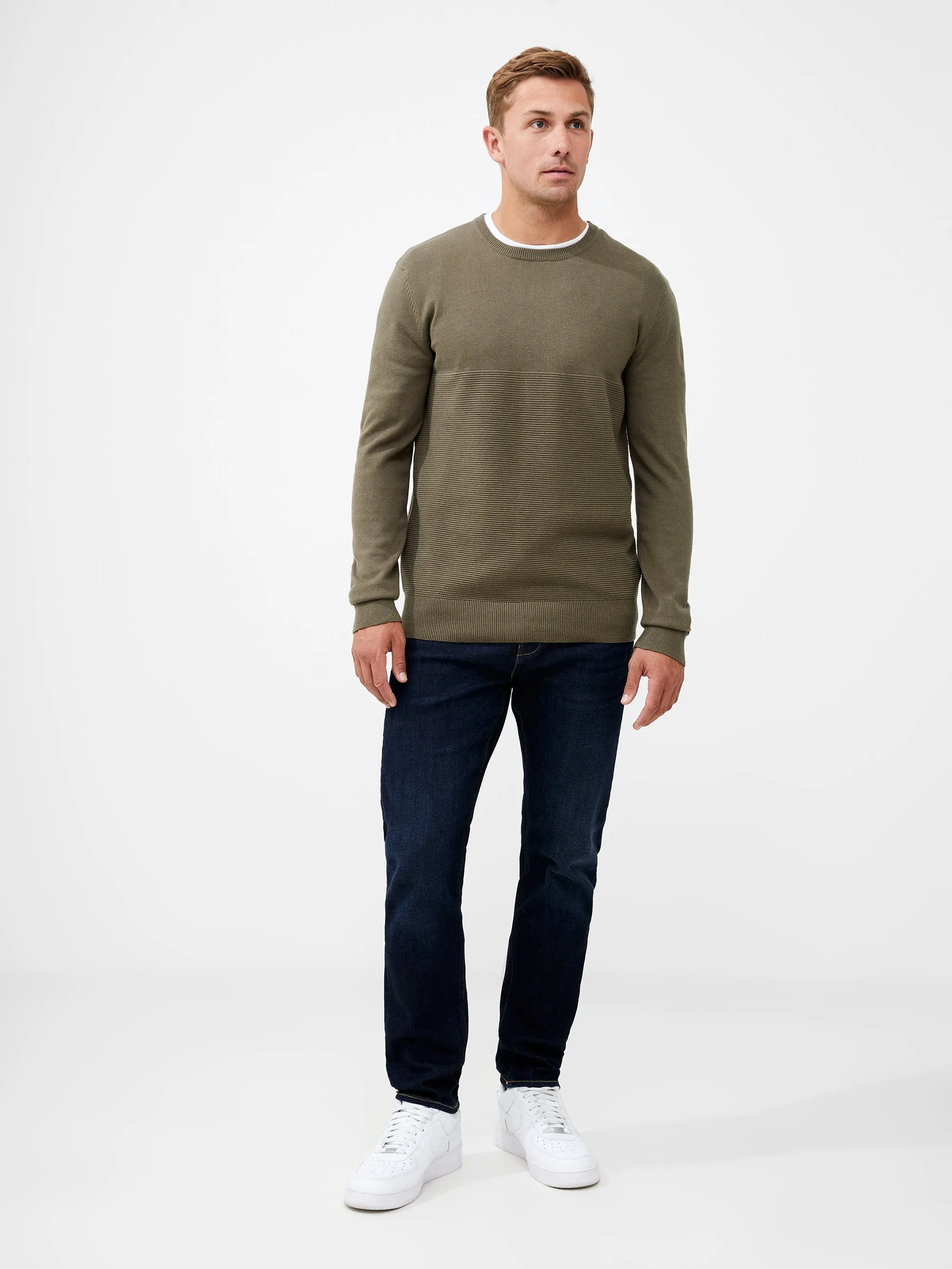 Engineered Ottoman Jumper