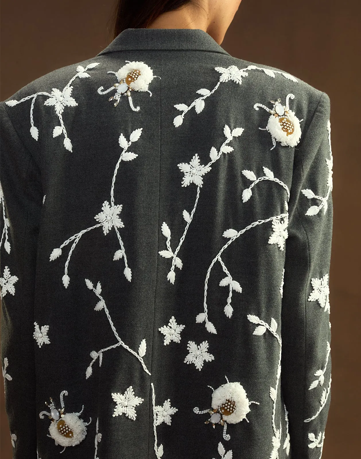 Fleur Embellished Blazer