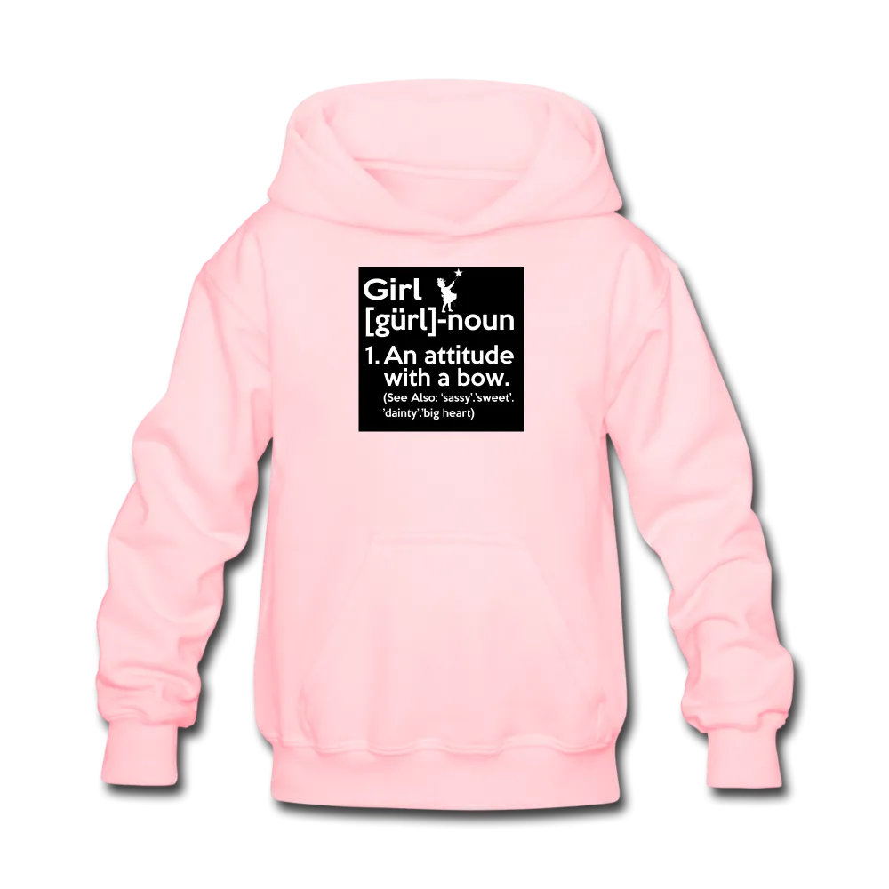 Girl Definition Kids' Hoodie For Girls