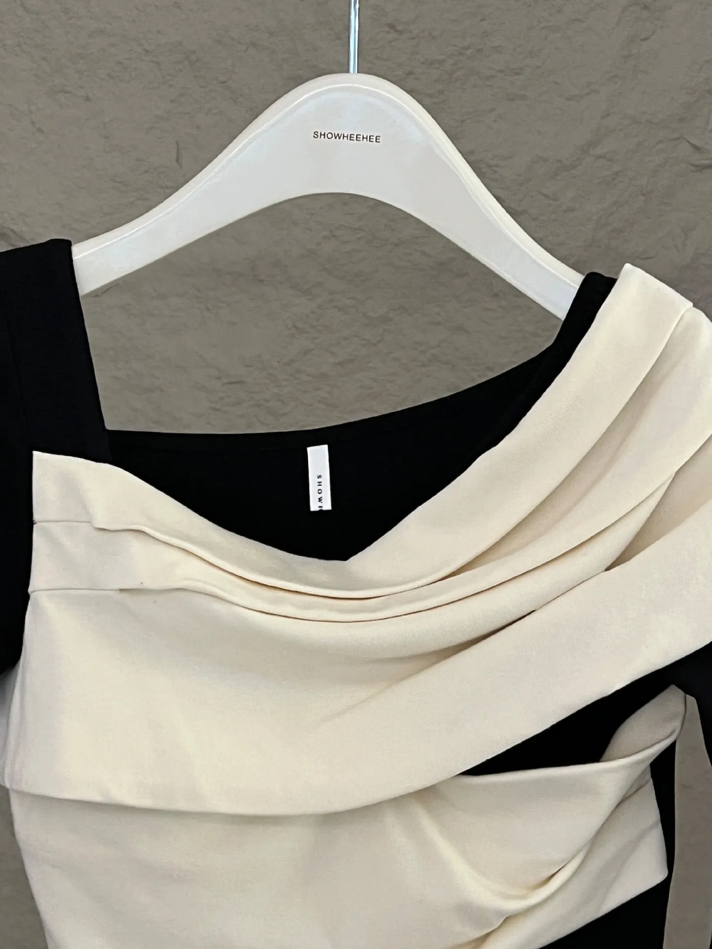 Hana Asymmetrical Knit Blouse