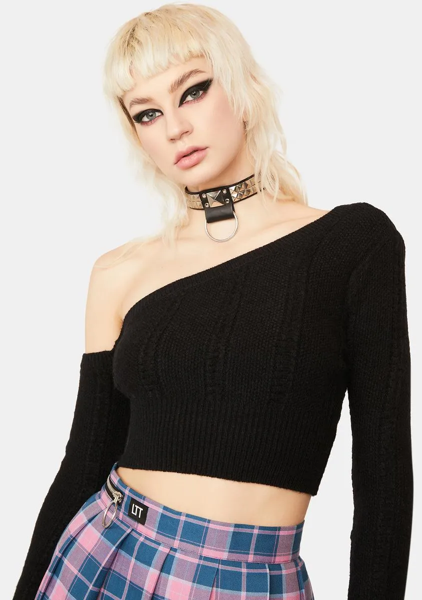 Ink Drive You Wild Cropped Sweater