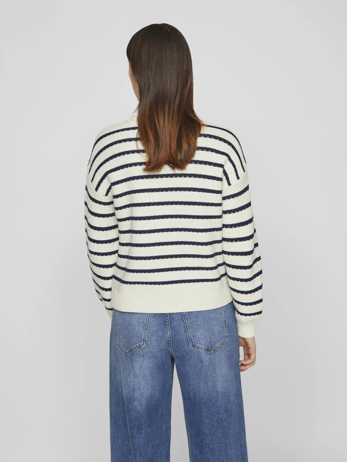 JOFFI STRIPE JUMPER (NAVY/CREAM)