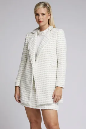 Liliana Blazer | Metallic Tweed