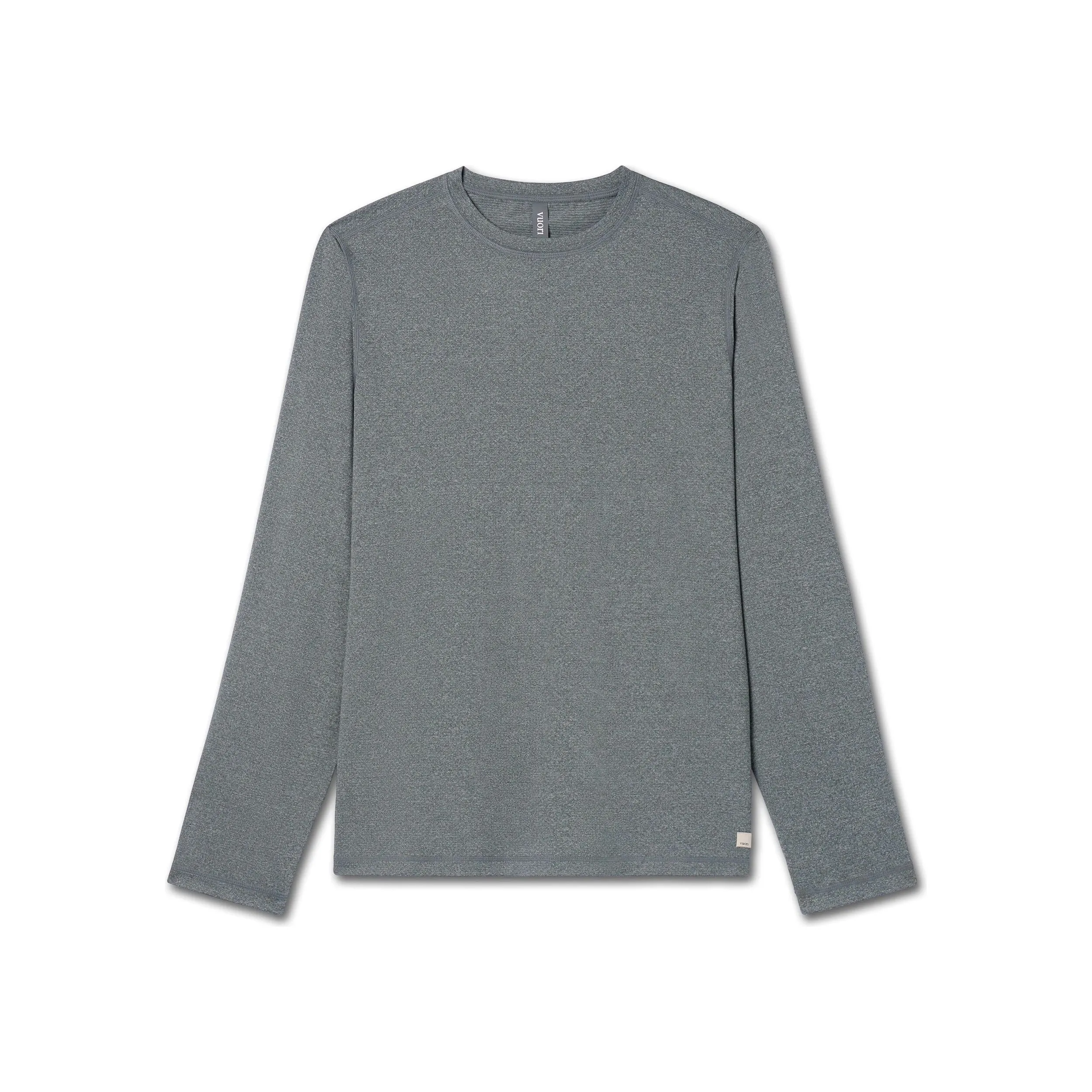 Long Sleeve Tradewind Performace Tee 2.0 in Heather Grey