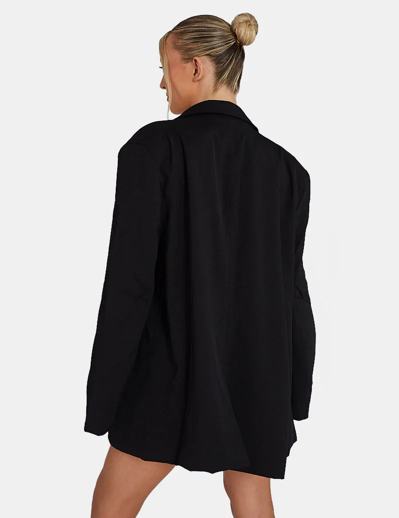 Longline Blazer Black