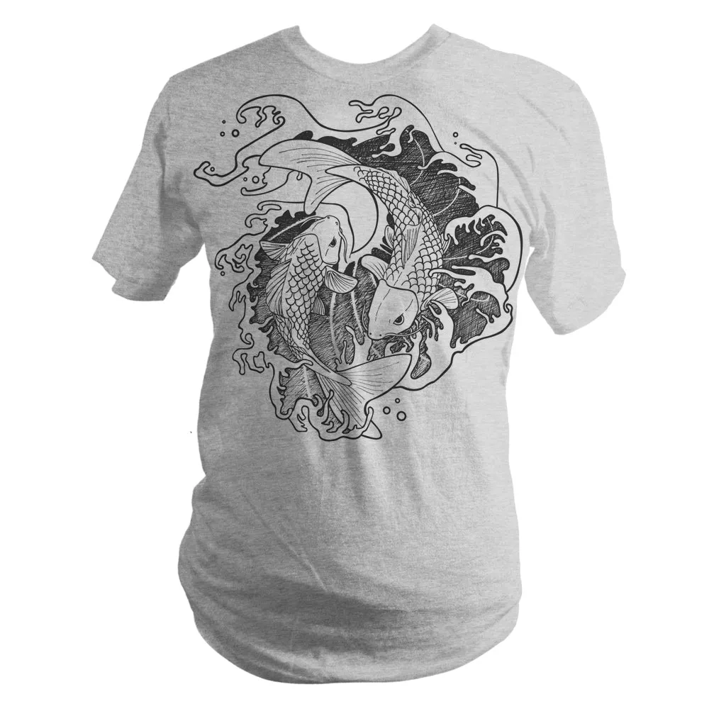 Made-to-Order Fighting Koi Fish T-Shirt