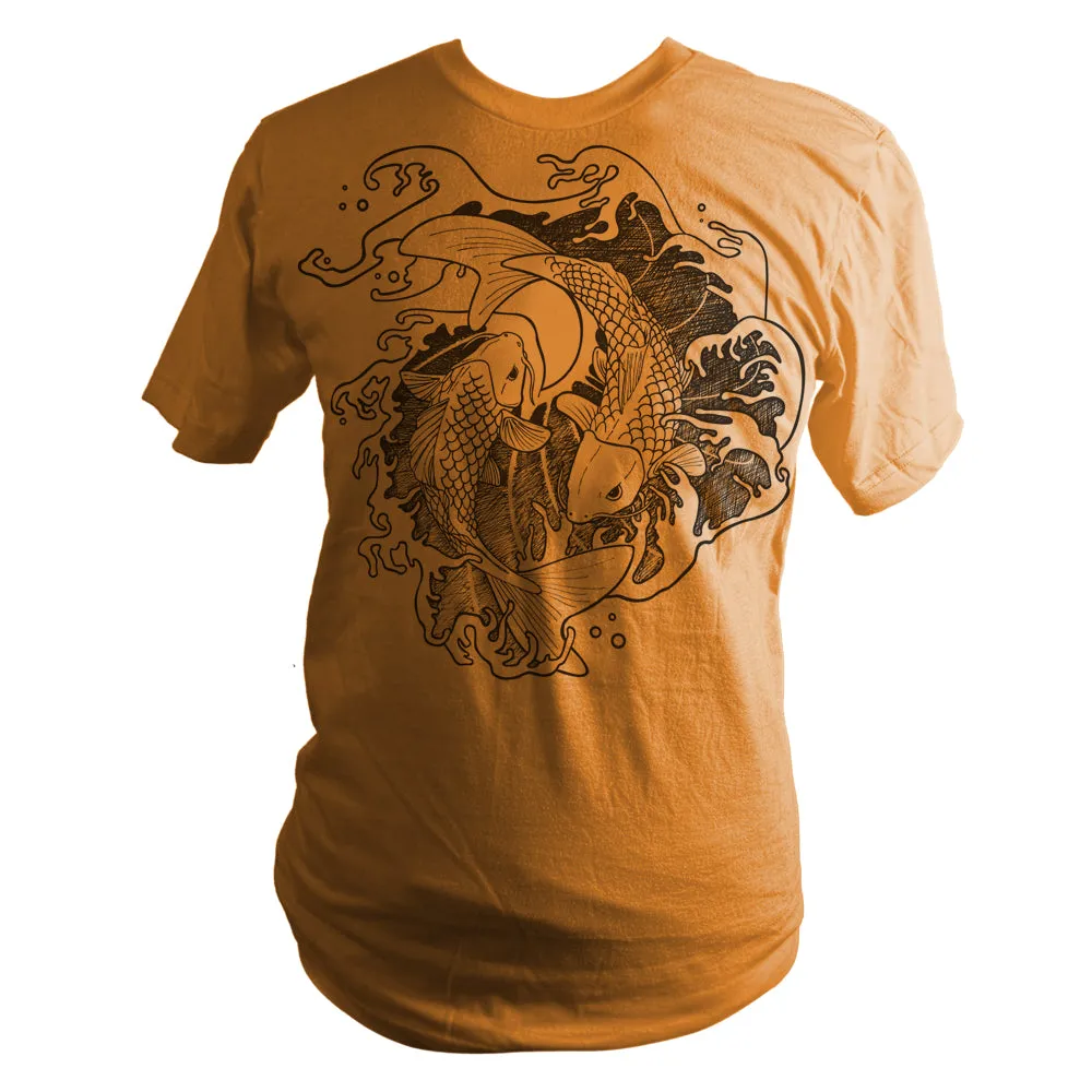 Made-to-Order Fighting Koi Fish T-Shirt