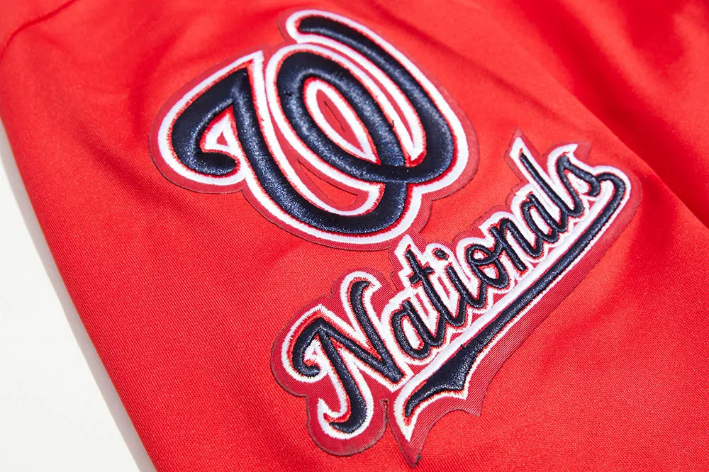 MLB WASHINGTON NATIONALS CLASSIC MEN'S DK TRACK JACKET (RED)