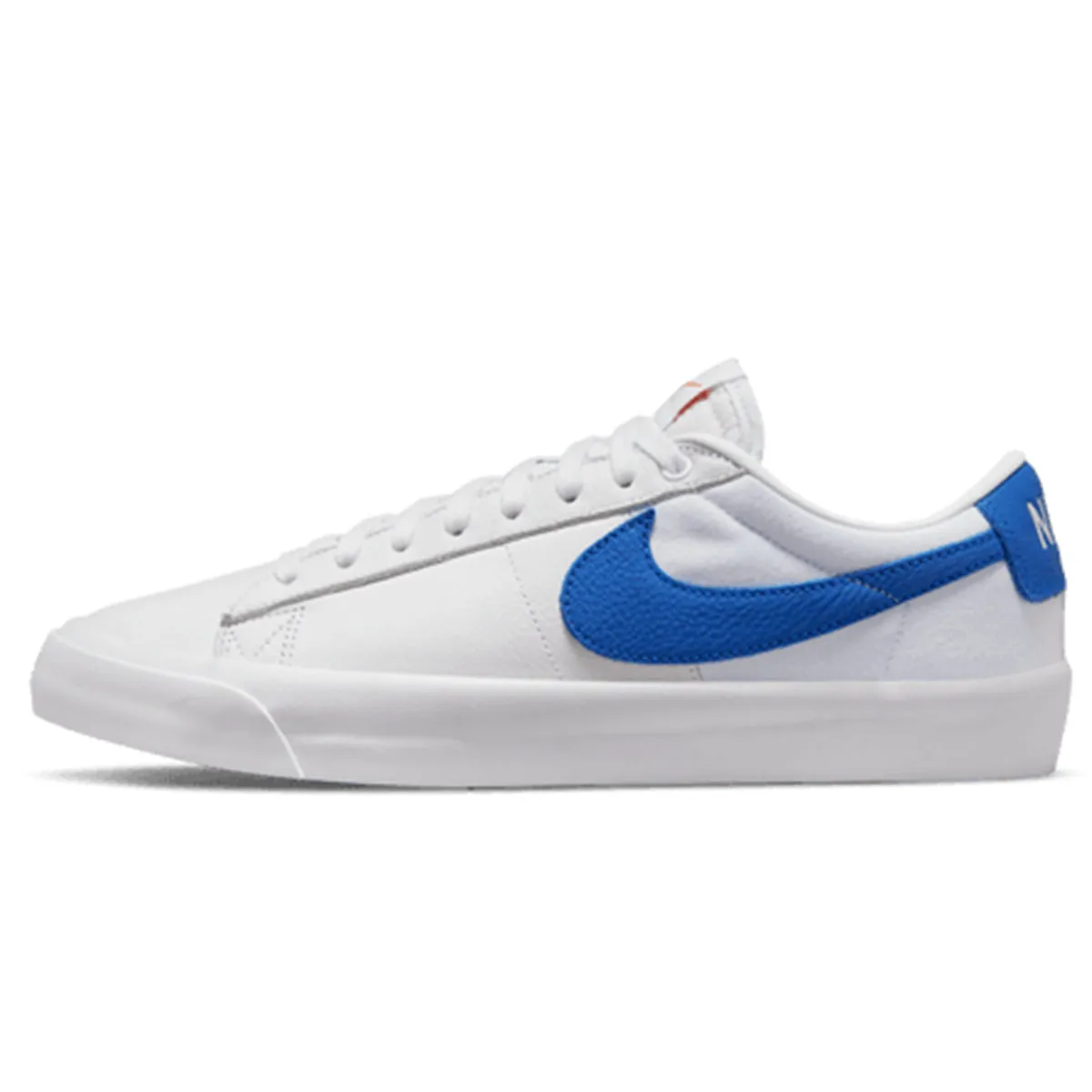 Nike SB Blazer GT Orange Label ISO - White Leather/Blue DH5675-100