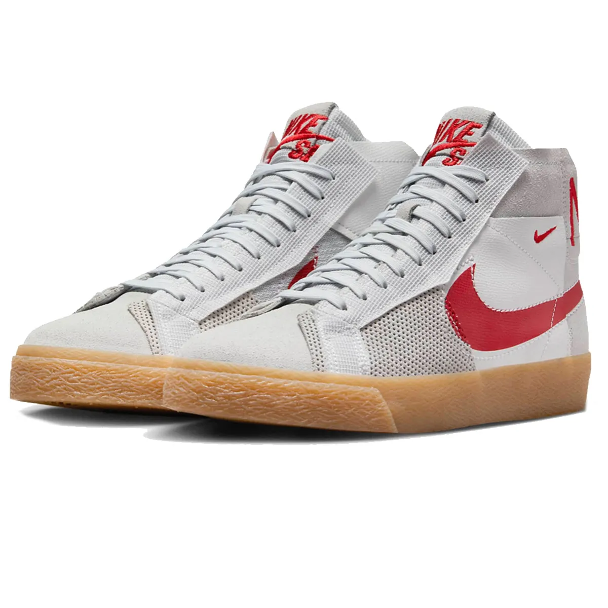 Nike SB Blazer Mid Premium - Summit White/Red FD5113-100