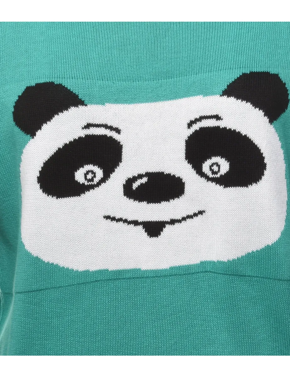 Panda Design Fine Knit Jumper - L