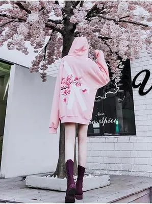 Peace Cherry Blossom Hoodie