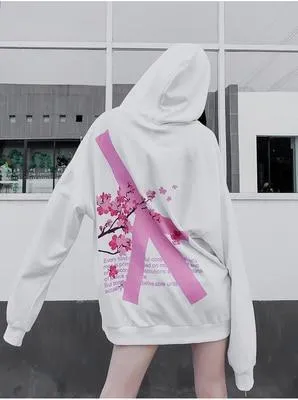 Peace Cherry Blossom Hoodie