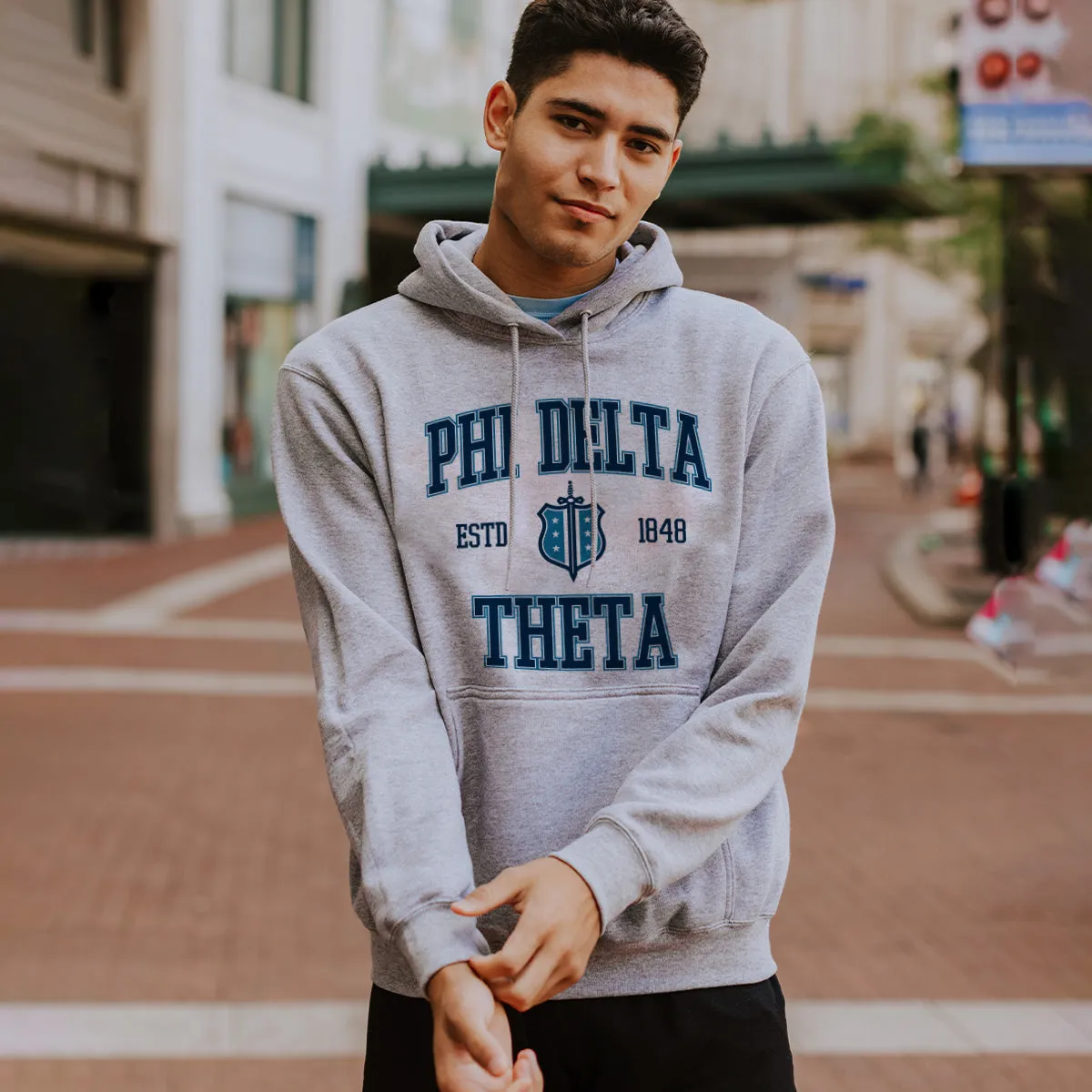 Phi Delt Classic Crest Hoodie