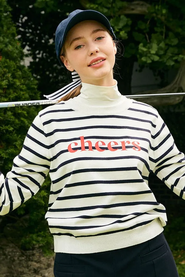 [PlayDEBB]Cheers Stripe KNIT_IV(DDCMK2004M)