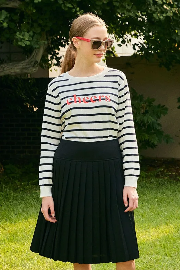 [PlayDEBB]Cheers Stripe KNIT_IV(DDCMK2004M)