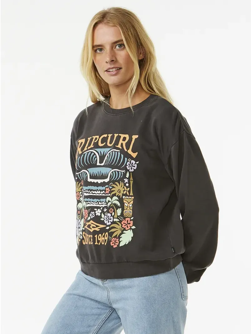 Ripcurl Tiki Tropic Relaxed Crew Fleece