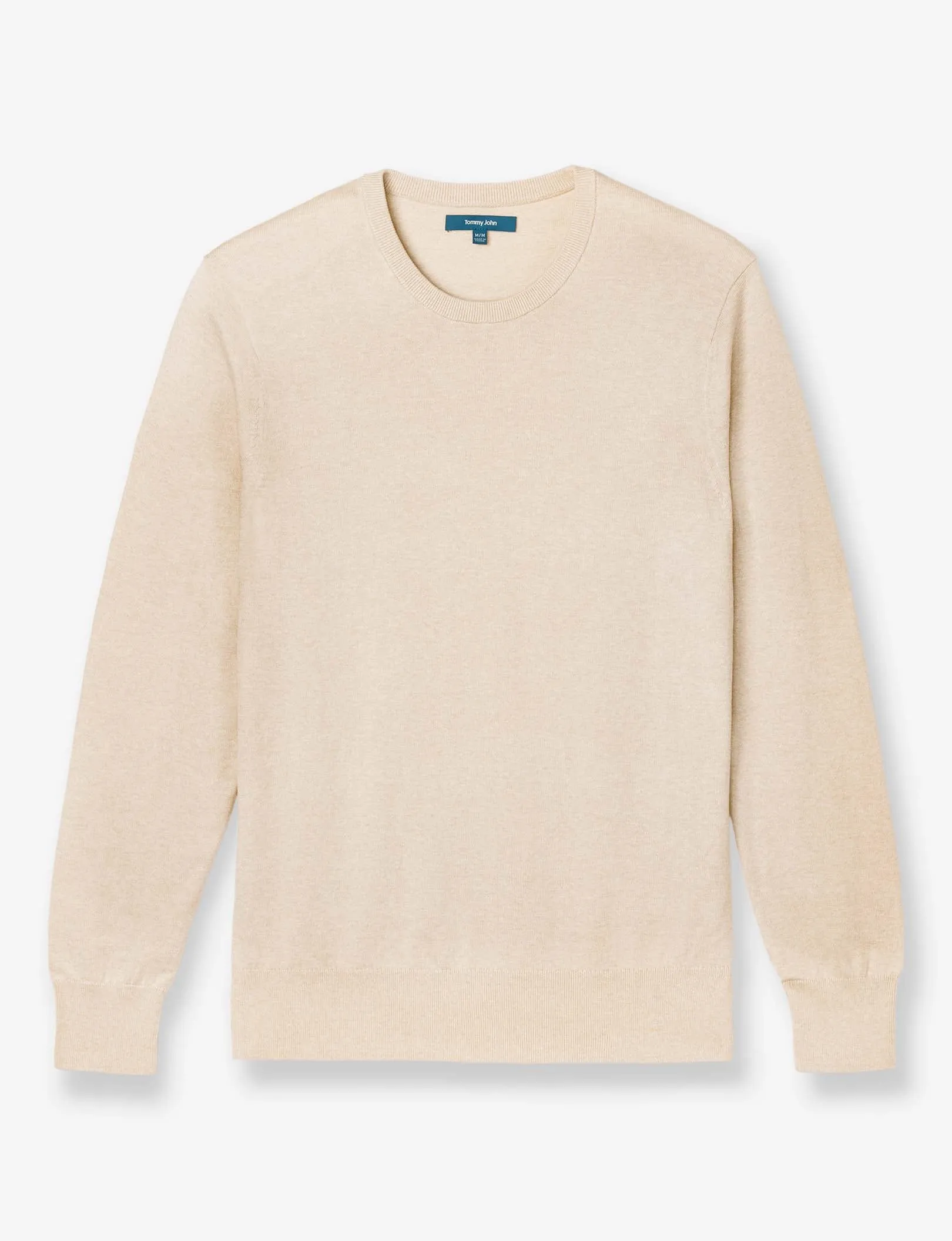 Second Skin Crew Neck Knit Sweater