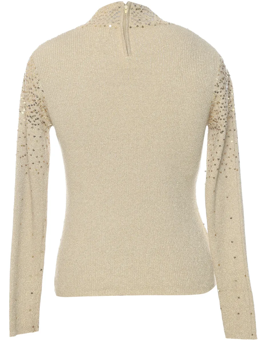 Sequined Jumper - L