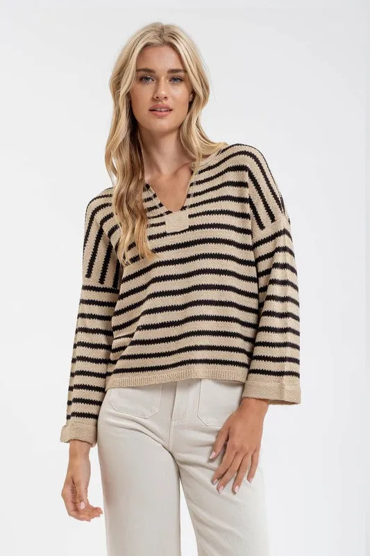 SF Stripe Longsleeve Sweater