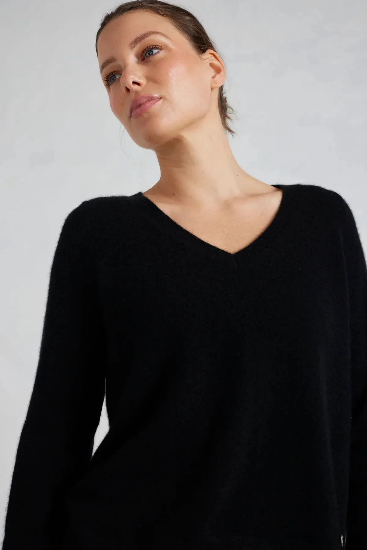 SONNY CASHMERE SWEATER | Black