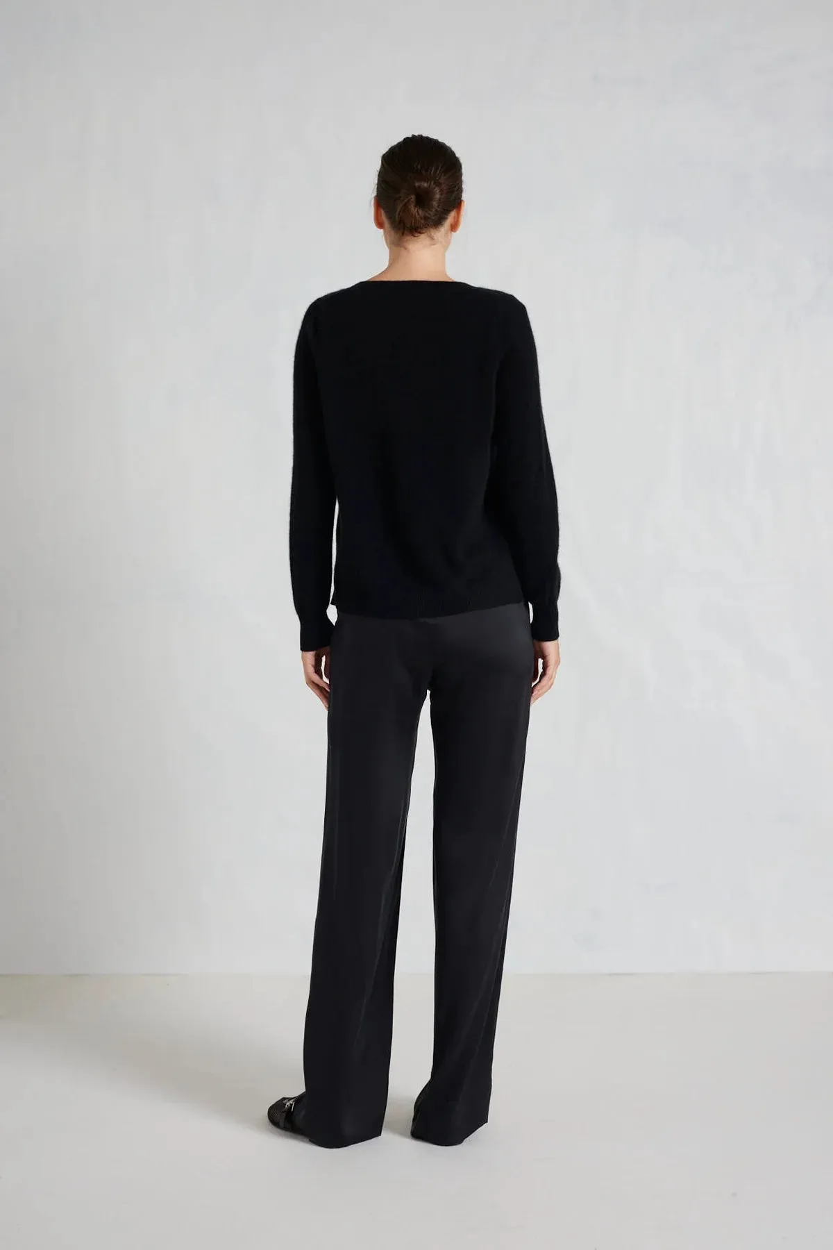 SONNY CASHMERE SWEATER | Black