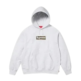 Supreme Shanghai Box Logo Hoodie 'Ash Grey'