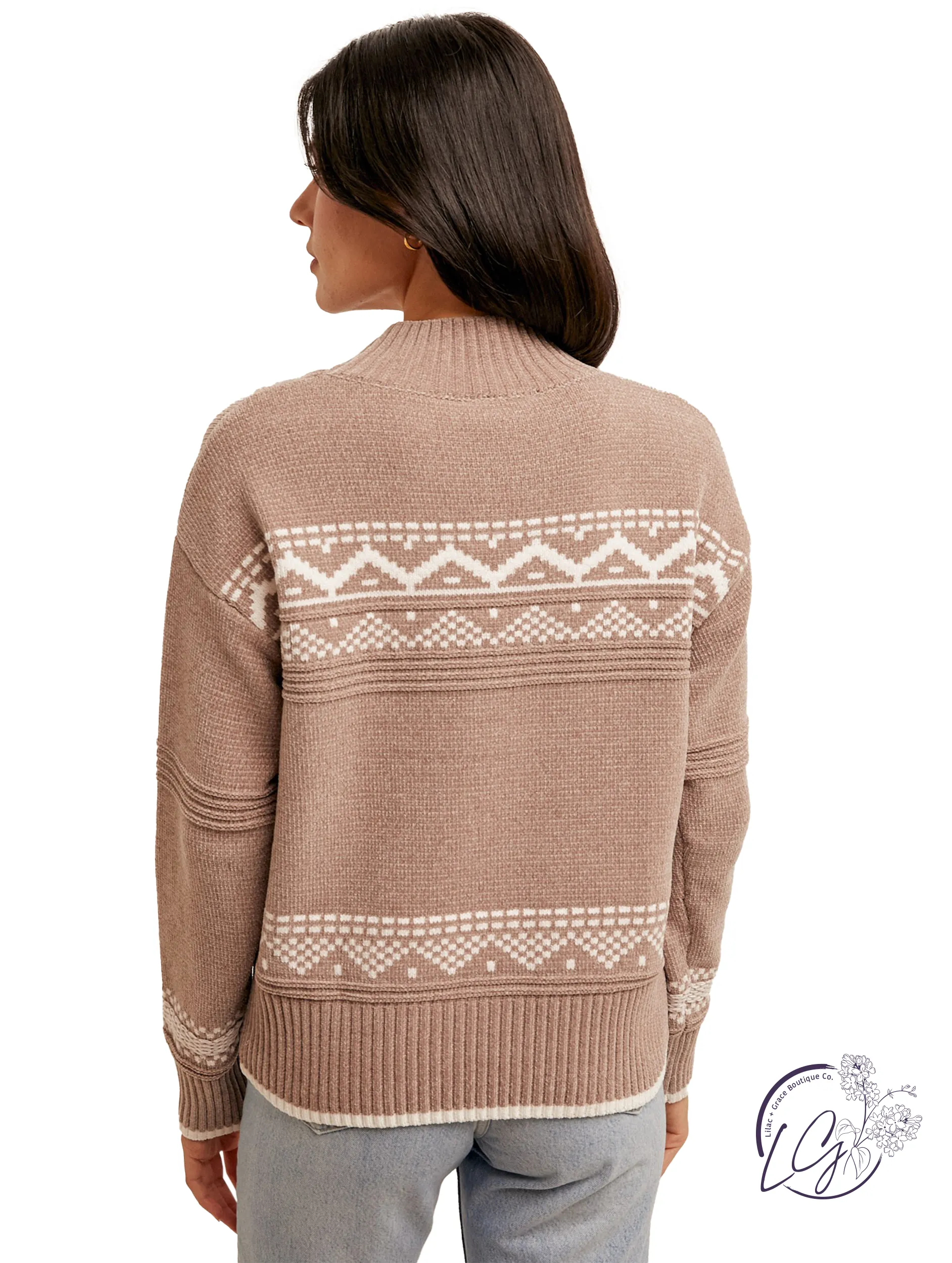 Wind Sings Low Nordic Sweater