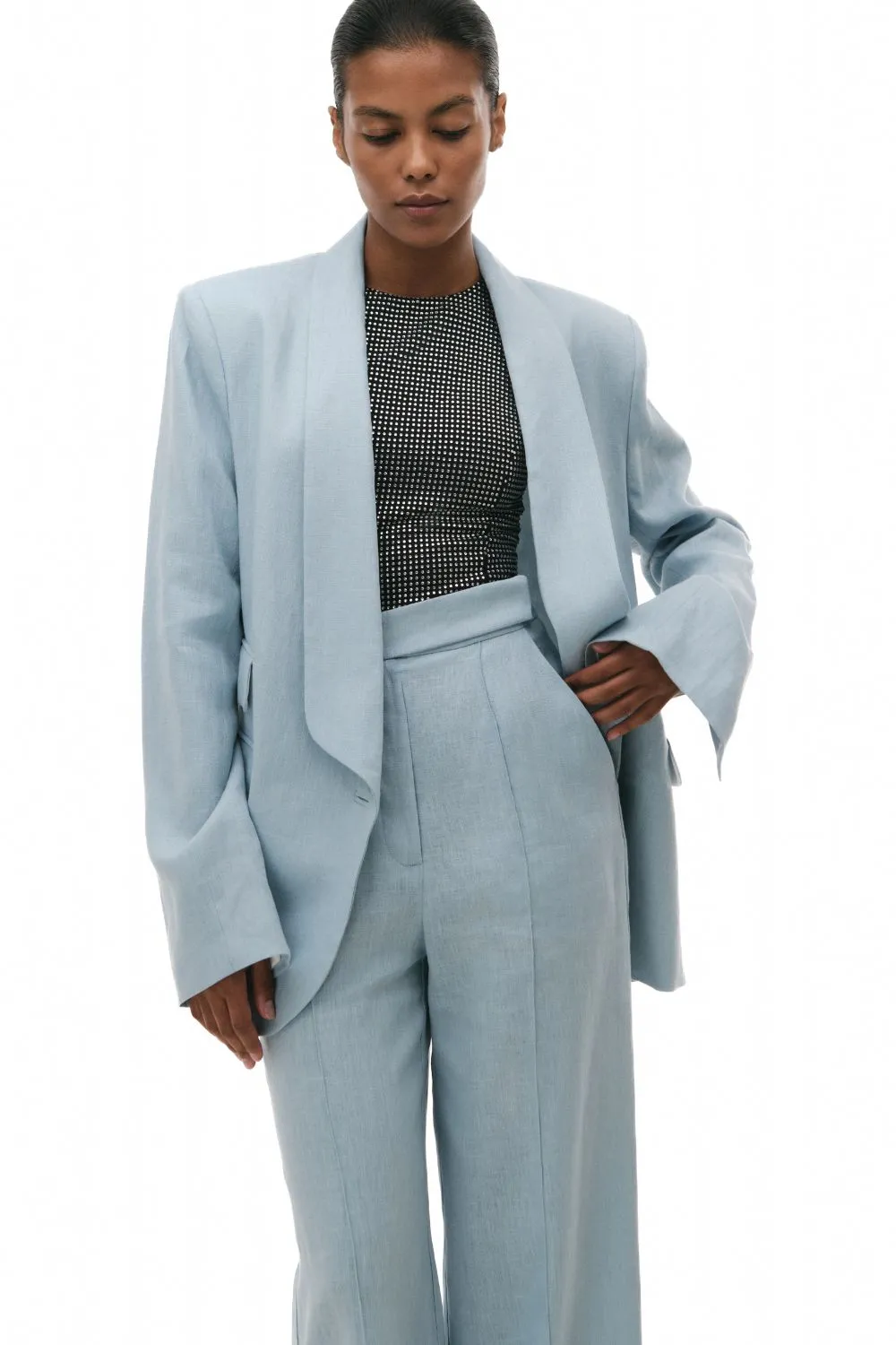 Women's Linen Blazer