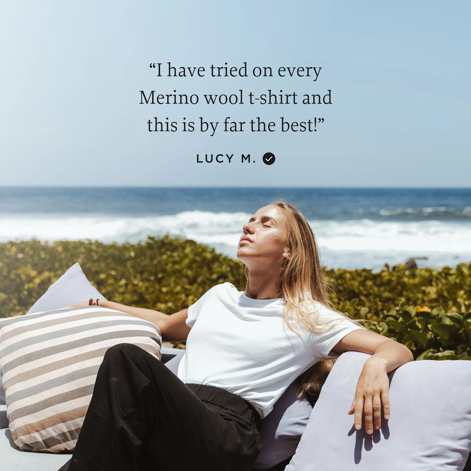 Women's Merino Boxy Pocket Tee